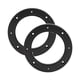 thumbnail image 4 of Almohadilla de Anillo de Altavoces, Juntas de Altavoces Universales A Prueba de Polvo 2pcs 4 Pulgadas Negras para Automóvil, 4 of 7
