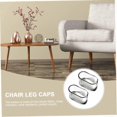 thumbnail image 3 of 30 Pcs Chair Leg Caps,oval Silicone Furniture Feet Pads Table Cover Floor Scratches Protectors, 3 of 3