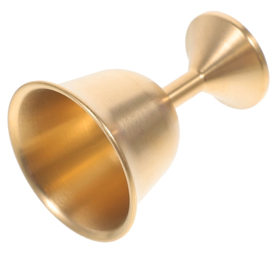 Soimiss Golden Brass Goblet Multi-Functional for Drinking and Offering
