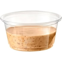 Fit Meal Prep 250 Pack 2 oz BPA Free Condiment Cups No Lids, Disposable Jello Shots Containers, Small Dipping Sauce Cups, Plastic Ramekins in Bulk, Stackable Souffle Cups for Sample, Portioning