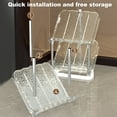 thumbnail image 3 of Hyasfey Sloping Narrow Shoe Rack 5 Tiers Sturdy Construction Easy Assembly Shoe Storage Organizer Vertical Shoe Shelf Stand, 3 of 8