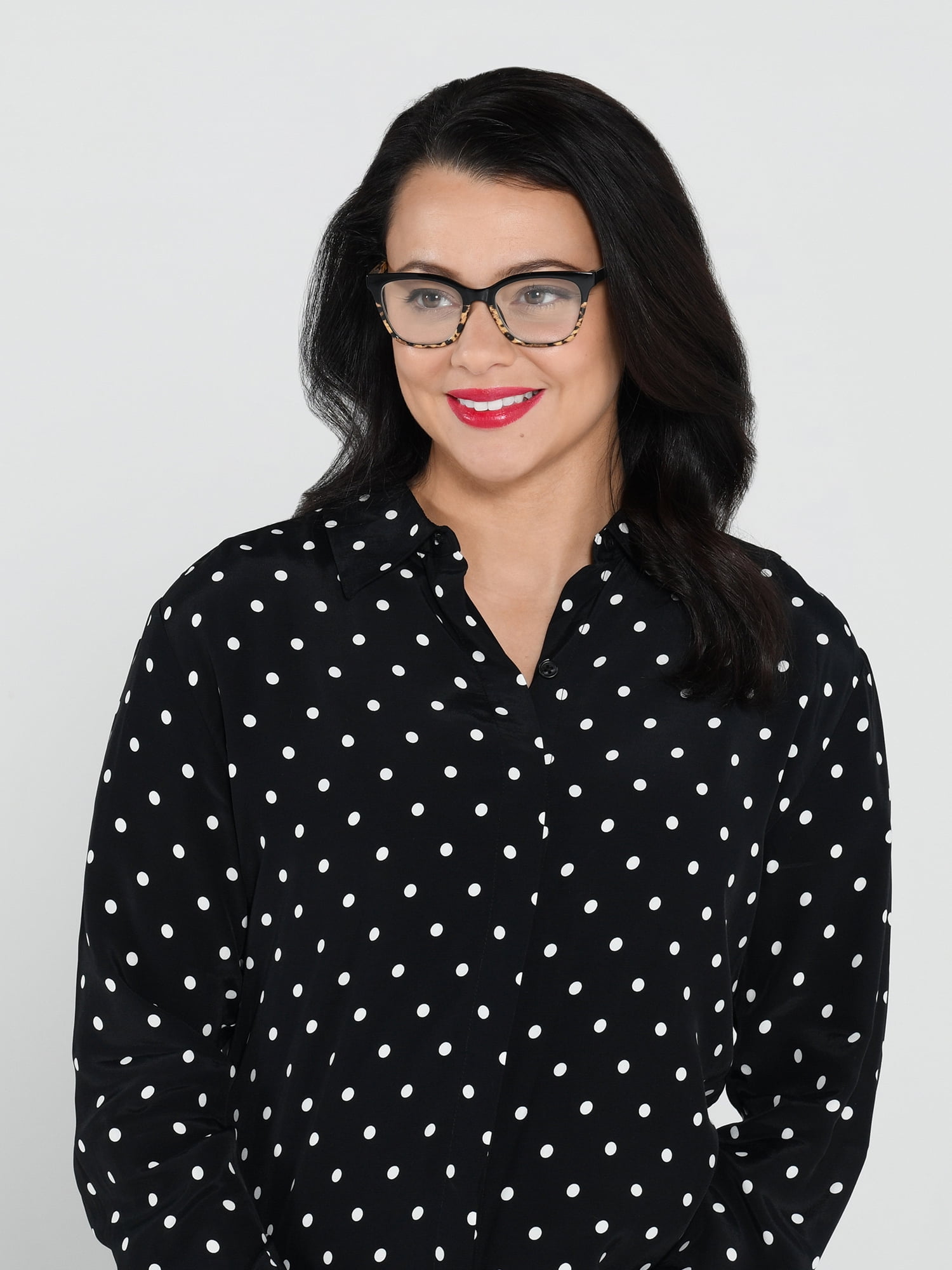 Sofia Vergara Black Cat Eye Reading Glasses