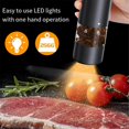thumbnail image 4 of USB Rechargeable Pepper Grinder, Electric Pepper Grinder, Bbq Sea Salt Household Grinder, 4 of 5