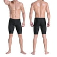 thumbnail image 3 of Pantalones cortos de natación de entrenamiento largos Bling Bling impermeables de secado rápido color negro 4XL, 3 of 12