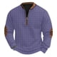 thumbnail image 2 of Blusas y camisas de manga larga con cuello redondo Sudadera con capucha de cuello redondo para hombre Jersey estampado Blusa de poliéster de manga larga para hombre, 2 of 4