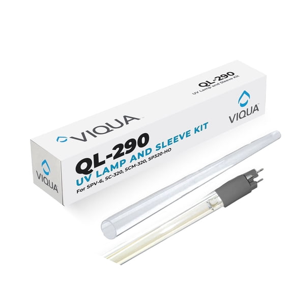 Viqua QL-290 UV Lamp & Sleeve Combo Kit for SHF-290 and SHF M-290 Systems