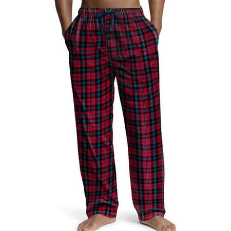 Nike Mens Woven Pant Mens Cotton Blend Woven Sleep Lounge Pajama Pant - 3 Color Combinations, 40385 Red/Black Plaid / Small ()