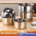 thumbnail image 6 of Rice Cooker Replacement Pot, Stainless Steel Rice Cooker Inner Pot, Non stick Replacement Pots for Kitchen Pressure Cooker Rice Maker 2.5L, 6 of 7