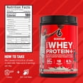 thumbnail image 5 of Six Star Whey Protein Powder Plus - Fórmula de recuperación y desarrollo muscular con aislado de suero en polvo, BCAA, 30 g de proteína, apoyo inmunológico - Suplemento post-entrenamiento - Galletas y, 5 of 5