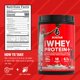 thumbnail image 5 of Six Star Whey Protein Powder Plus - Fórmula de recuperación y desarrollo muscular con aislado de suero en polvo, BCAA, 30 g de proteína, apoyo inmunológico - Suplemento post-entrenamiento - Galletas y, 5 of 5