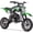 green, variant on 39cc 4-Stroke Off-Road Mini Bike Gas Powered, 20 MPH max Speed, 27 Miles Range, Dual Disc Brakes, EPA Approved Pocket Bike Supports 165 lbs for Teens,Black