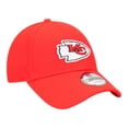 thumbnail image 3 of Men's New Era  Red Kansas City Chiefs Core Team 9FORTY Adjustable Hat, 3 of 4