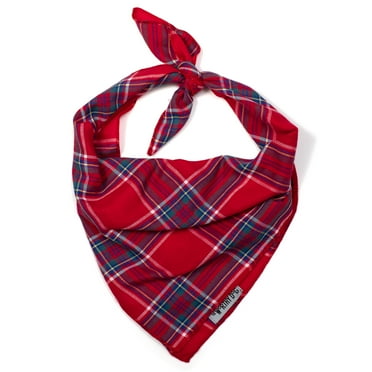 Red Plaid II Bandana