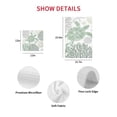 thumbnail image 7 of Sage Green Coastal Turtle Kitchen Dish Towels for Drying Dishes Set of 2, Ocean Coral Nautical Waffle Weave Microfiber Hand Tea Bathroom Towels Quick Dry & Absorbent Towel 15.7x23.6, 7 of 7