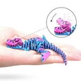 thumbnail image 6 of SHUWND Easter Basket Stuffers - 3D Printed Dinosaur Fidget Toy, Mystery Crystal Dinosaur Egg with Articulated Tyrannosaurus Rex, Easter Basket Gifts Flexible Rexy Toys, 6 of 10
