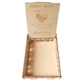 thumbnail image 1 of MesaSe Wedding Signature Hearts Drop Box Romantic Rustic Sweet Guestbook Decor, 1 of 5