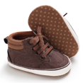 thumbnail image 4 of Otqutp Little Kid Autumn&nbsp;Sneakers Toddler Boys Girls Mid To High Top Casual Shoes Soft Soled Toddler Thick Bottom Shoes for 0 To 12Months, 4 of 4