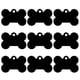 thumbnail image 1 of Wholesale 100Pcs Dog ID Tags Laser Engraving Bone Tags Name Plate Personalized Customized Name ID Tags Dogs Pendant Pet Tag ShopWise Round, 1 of 17