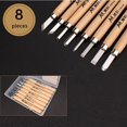thumbnail image 5 of 1 Set Wood Carving Chisels Knife Basic Cut Detailed Woodworking Gouges DIY Hand Tools, 5 of 8