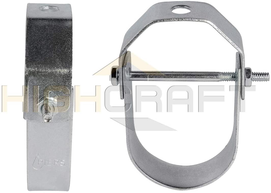 Highcraft 3/4" Clevis Hanger for Vertical Pipe Support Steel (10-Pk)