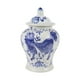 thumbnail image 2 of Jarrones decorativos de jengibre azul y blanco, florero tradicional multiusos Continuar, 2 of 9