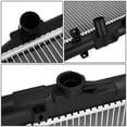 thumbnail image 3 of DNA Motoring OEM-RA-13402 Aluminum Radiator For 2014-2020 Acura MDX Honda Pilot Ridgeline 3.0L 3.5L 15 16 17 18 19, 3 of 6