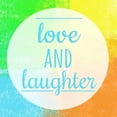 thumbnail image 3 of Matic, Jelena 15x15 Black Modern Framed Museum Art Print Titled - Love andLaughter, 3 of 5