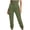 C_Army Green, variant on Cargo Pants Fashion Women Plus Size Drawstring Casual Solid Elastic Waist Pocket Loose Pants Great Gifts for Less Pnats for Women