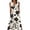 Beige, variant on Plus Size Summer Long Dresses For Women Sleeveless Swing Sundress Basic Boho Floral V Neck Dress Beach Flowy Dresses For Women