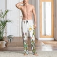 thumbnail image 6 of Lsque Herbs and Wildflowers Print Men's Pajama Pants, Lounge Pant - Comfortable Home Wear,Elastic Waistband, Stylish Design-X-Large, 6 of 9