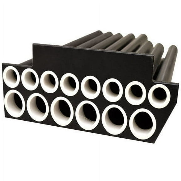 Legend Boat Rod Holder Organizer | Alpha 211 Black 14 Tube (STBD)