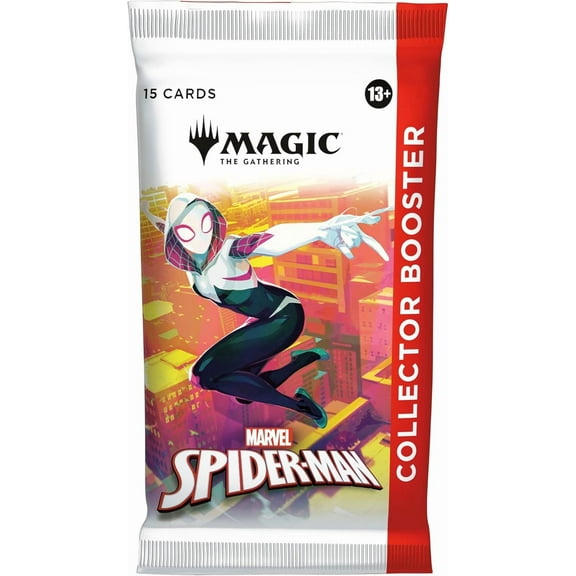 Magic: The Gathering | Marvel’s Spider-Man Collector Booster Pack (15 Cards)