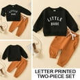 thumbnail image 3 of 100CM Vert Bébé Bambin Automne Hiver Tenues Imprimé Sweat-Shirts à Manches Longues M8 W6G6, 3 of 9
