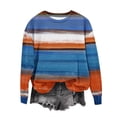 thumbnail image 2 of Qiopertar Mode Femmes Décontracté Manches Longues Col Rond Chandail en Molleton Blouse Offres de la Semaine Liquidation à Moins de 5$ jusqu'à 90 % de Réduction, 2 of 4