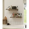 Afuly Floating Shelves Deep Wall Shelf , Wall Mounted Large Storage