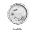 thumbnail image 2 of WEIOUKC Round Wood Candle Tray, Rustic Wooden Candle Holder with Distressed Farmhouse Finish, Solid Centerpiece for Pillar Candles, Coffee Table Kitchen Counter Living Room Decor, 2 of 6