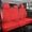 Red Diamond, variant on BDK Wonder Woman Car Seat Covers - Full 9 Piece Set - Warner Brothers Polyester Seat Protectors Black & Red