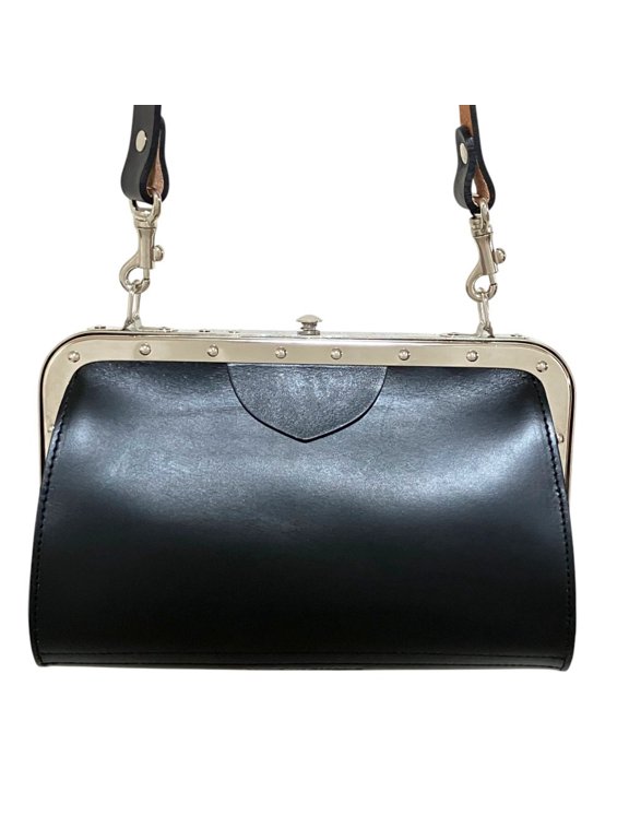 Pre-Owned Comme des Garçons COMME des GARCONS Comme Garçons Clasp Leather 2-way Shoulder Bag...