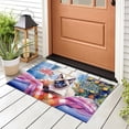 thumbnail image 3 of Watercolor Hello Winter Siamese Chill Christmas Welcome Doormat Cat Lover Kitten Owner Gifts Indoor Outdoor Welcome Mat - 00016, 3 of 5