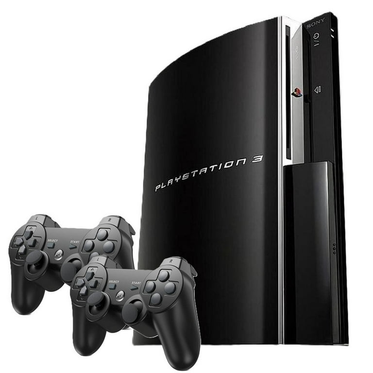 Restored PlayStation 3 Original Video Game Console 40GB with Two