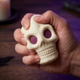 thumbnail image 4 of Scary Halloween Skull Squishy Toys, Halloween Glitter Pumpkin Ghost Shape Stress Toys, Cute Spooky Squeeze Fidget Squishies for Anxiety Relief, Fun Decorative Stress Ball for Adults and Home Office, 4 of 7