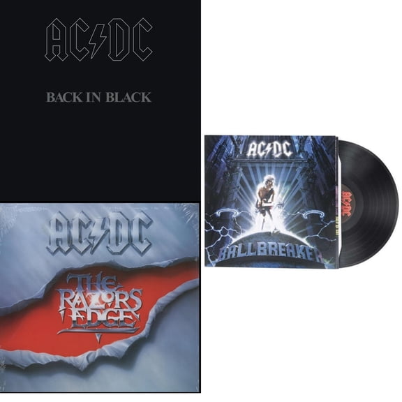 Back In Black (180G) & Razor’S Edge (180G) & Ballbreaker (180G) [LP Vinyl Bundle]