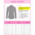 thumbnail image 5 of Camisa blanca de manga larga sin arrugas para mujer Siliteelon, 5 of 5