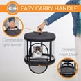 thumbnail image 5 of K&H Pet Products Mod Capsule Soft-Sided Pet Carrier for Cats Clear 17 X 17 X 15.5 Inches, 5 of 8
