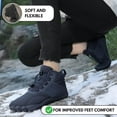 thumbnail image 5 of Hike Footwear Caspar Pro - Non-slip & waterproof winter barefoot shoes Walking, Hiking Boots For Women Men (Unisex), 5 of 6