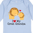 thumbnail image 4 of Inktastic I Love My Great Grandpa Boys or Girls Long Sleeve Baby Bodysuit, 4 of 5