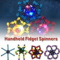 thumbnail image 1 of POINTERTECK Glowing Fingertip Mechanical Top Anxiety And Stress Relief Diy Deformable Stress Relief Toy Creativity Development Glowing Decompression Fingertip Spinner, 1 of 6