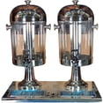 thumbnail image 1 of a2zchef Pro-Kitchen - Double Beverage Dispenser - SS - Clear - Plastic Spout Case [1 ct], 1 of 1