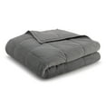 thumbnail image 6 of Reversible Weighted Anti-Anxiety Blanket - Grey/Grey - 20lb, 6 of 6