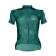 thumbnail image 4 of Top de manga corta de malla para mujer - Blusa transparente con cuello alto y bordado de lunares - Camiseta versátil informal/de fiesta - Tallas S-XL, 4 of 5